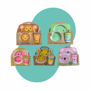 SET FIBRA BAMBU P/BEBE