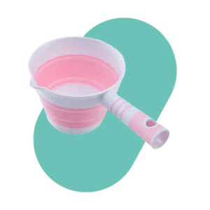 BALDE PLEGABLE PARA BANO DE BEBE